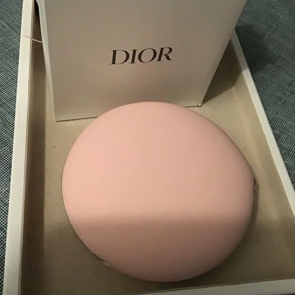 Dior Soft Pink Women's Make up Pouch.Brand New With box - Picture 3 of 7
